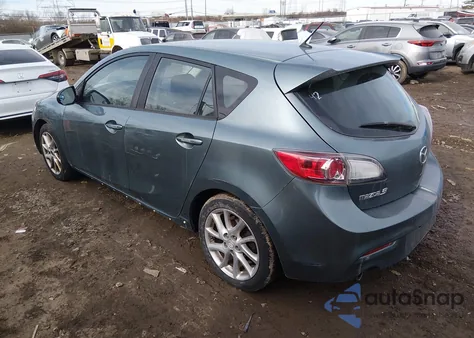 2012 Mazda Mazda3 S Touring z USA, uszkodzony, nr VIN JM1BL1L67C1505134